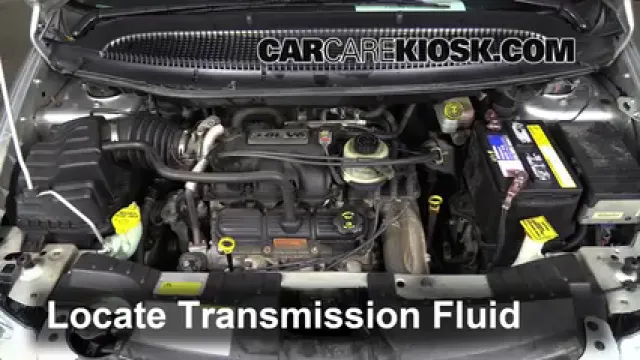 2005 Chrysler Town and Country Touring 3.8L V6 Transmission Fluid Add Fluid